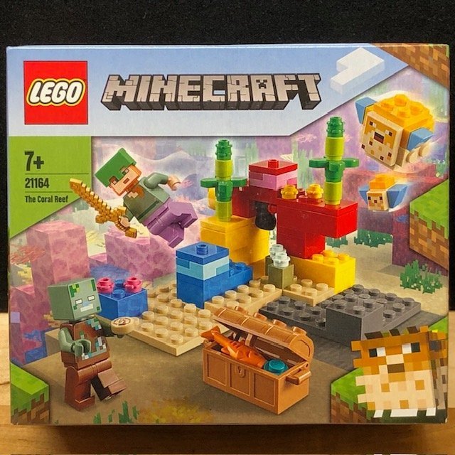 LEGO Minecraft 21164 "Korallrevet" - från 2021 oöppnad / förseglad!