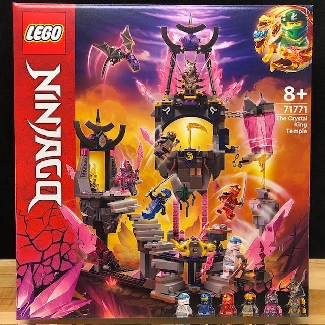 LEGO Ninjago 71771 "Crystal Kings tempel" - från 2022 oöppnad / förseglad!