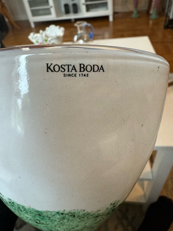 SKÅL glas Kjell Engman Kosta Boda