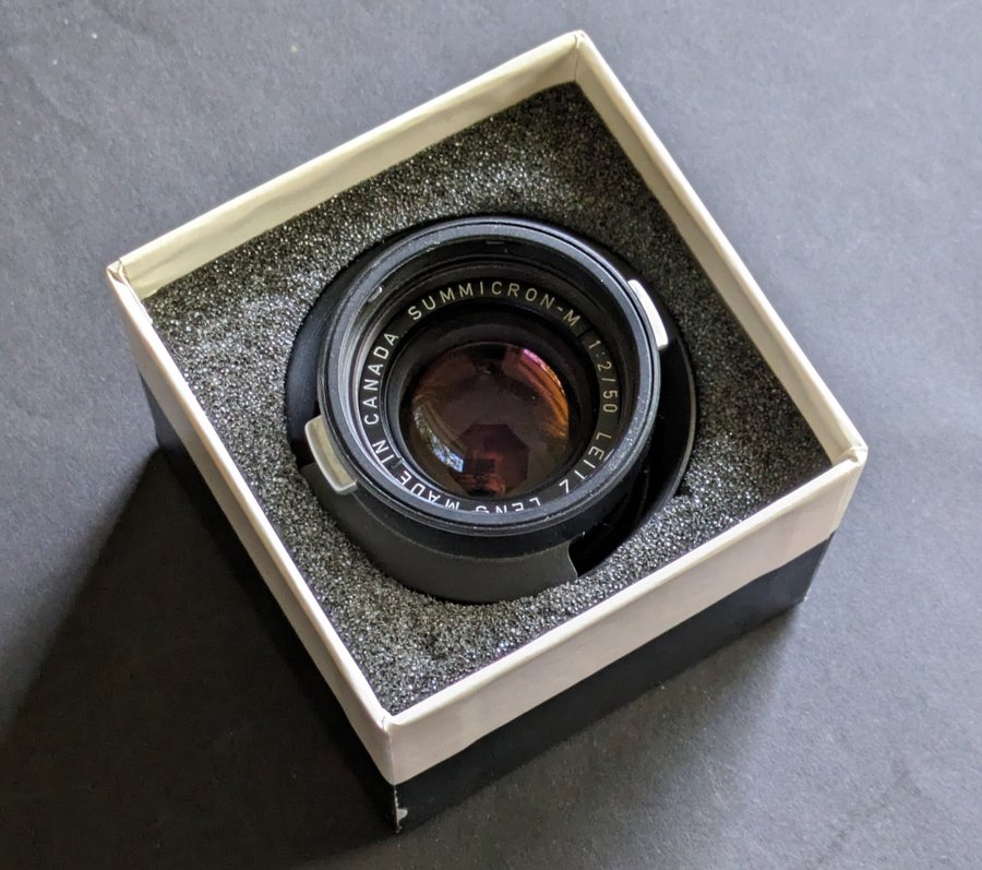 Leica Summicron-M 1:2/50 Fokustab "Tiger Claw"