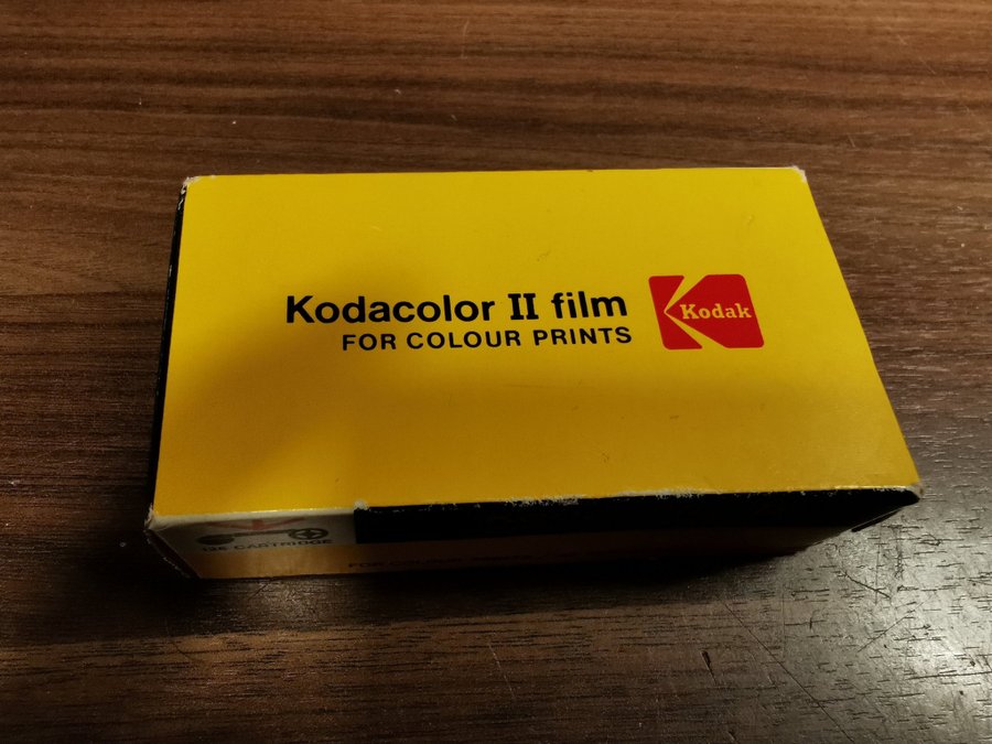 Kodak Kodacolor II 126 Instamatic - utgången