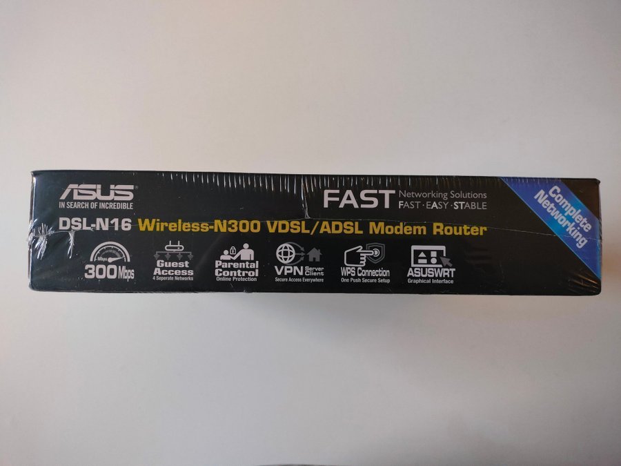 ASUS DSL-N16 Wireless Modem/router (NY/inplastad)