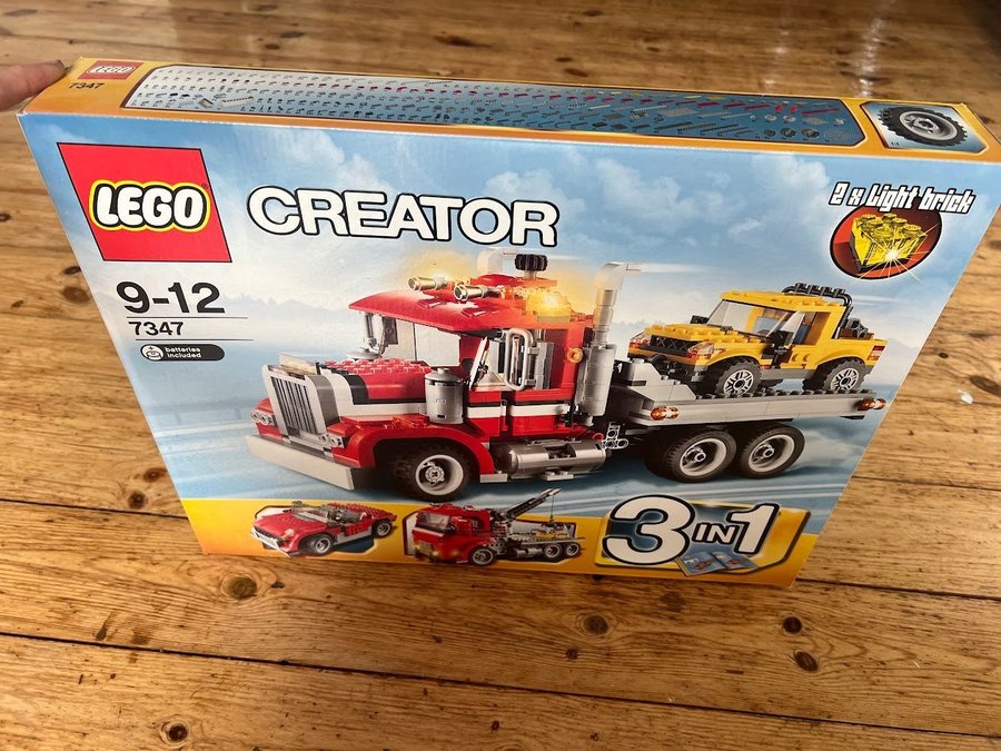 Uåbnet - 7347 LEGO Creator Highway Pickup