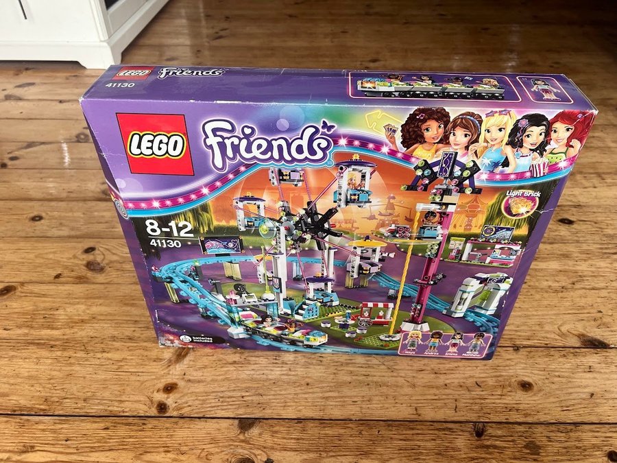 Uåbnet - 41130 LEGO Friends Amusement Park Roller Coaster