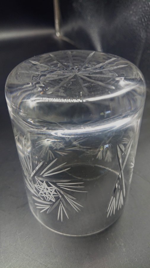 Pinwheel - 5 whiskyglas höjd 85 cm - Bohemia kristall - Fint skick