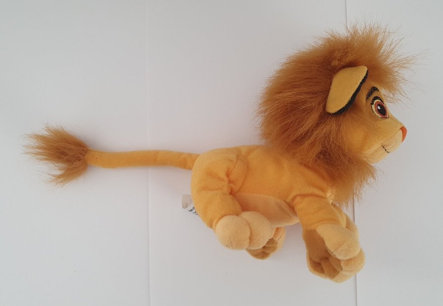 Lion King Simba with Mane Disney 2002 gosedjur