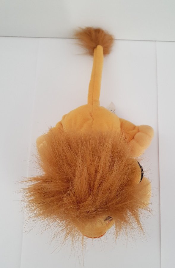 Lion King Simba with Mane Disney 2002 gosedjur