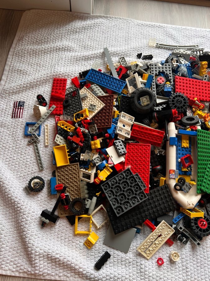 Lego stor samling över 3kg