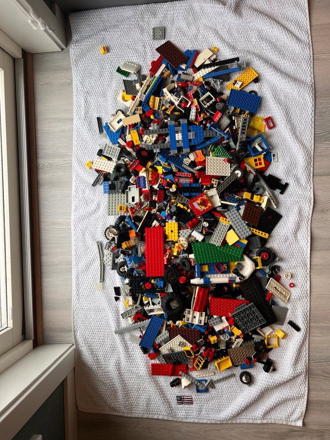 Lego stor samling över 3kg