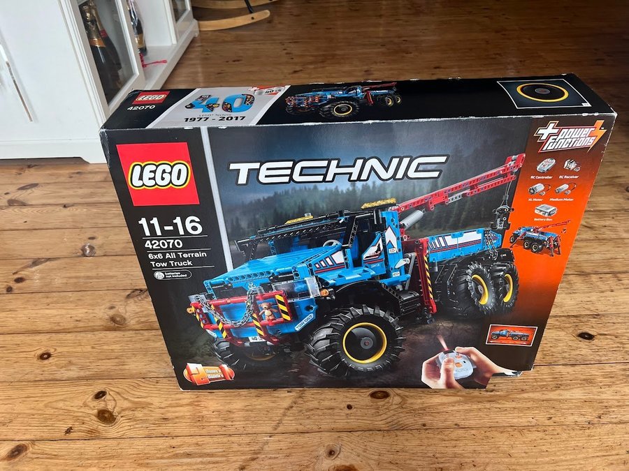 Uåbnet - 42070 LEGO Technic 6x6 All Terrain Tow Truck