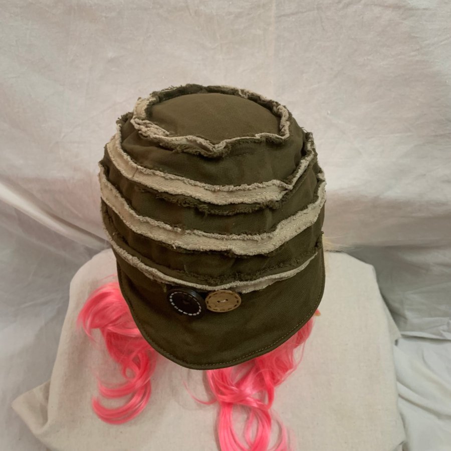 grunge button hat cute hat