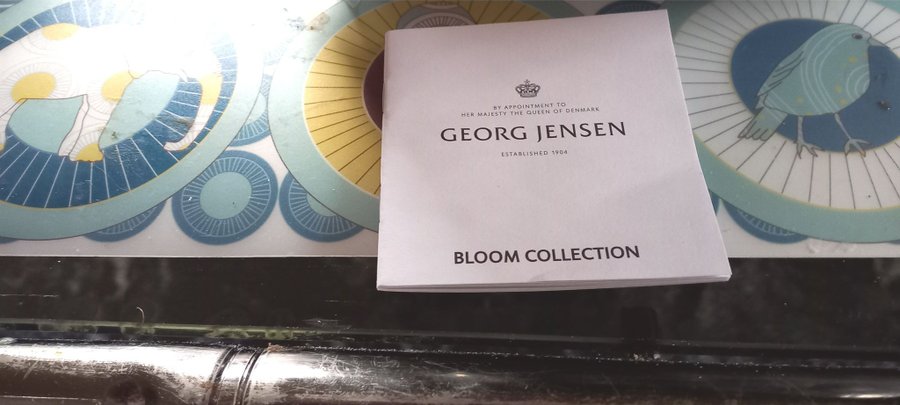 Georg Jensen"bloom"oanvänt