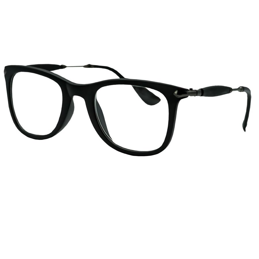 NYTT Läsglasögon med styrka +1 Grad-A-linser Cavok® med fodral styrka 10 svarta
