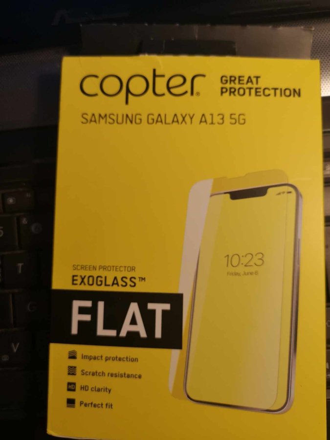 Copter Exoglass till Samsung Galaxy A13 5G härdat glas skärmskydd