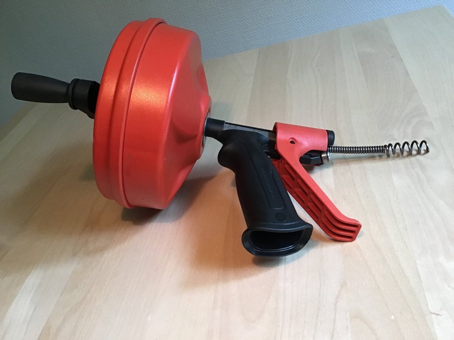 RIDGID POWER-SPIN + RENSMASKIN TILL AVLOPP - För diskho tvättställ o badkar