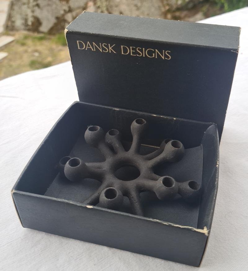 Ljusstake - Spider Dansk design i gjutjärn Jens Quistgaard