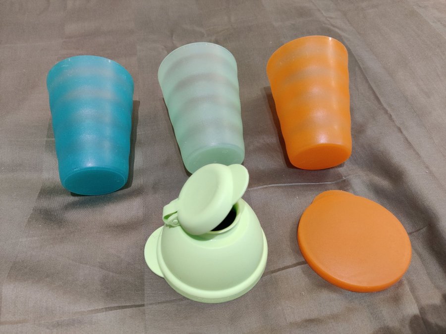 Tupperware Muggar Shaker Lock Mugg Glas Avanti