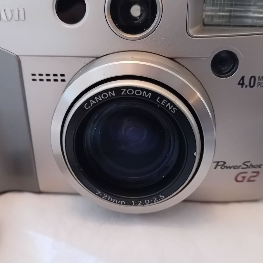 Canon Powershot G2 med orginal fodral