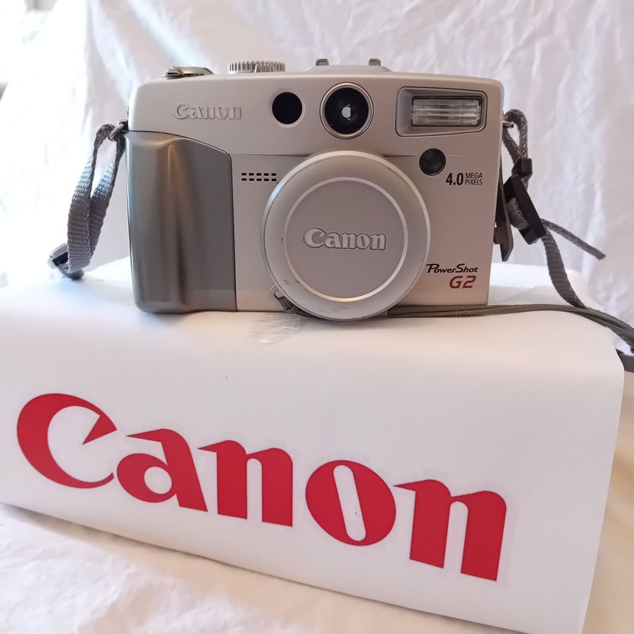 Canon Powershot G2 med orginal fodral