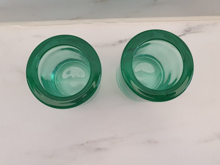Ittala kivi Grön marimekko ljushållare