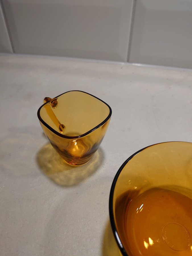 Duralex Skål - Vereco France glögg glas - Retro