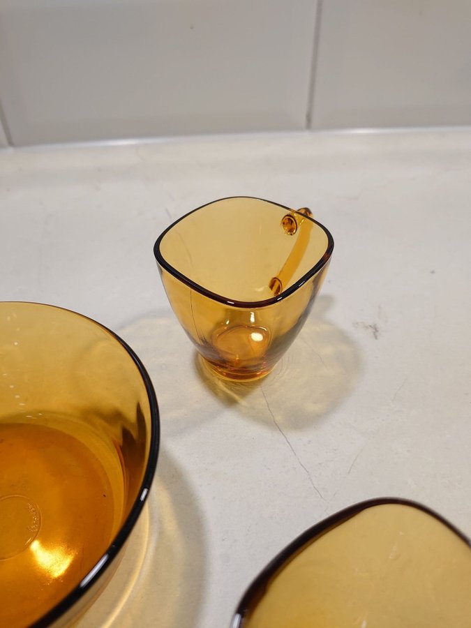 Duralex Skål - Vereco France glögg glas - Retro