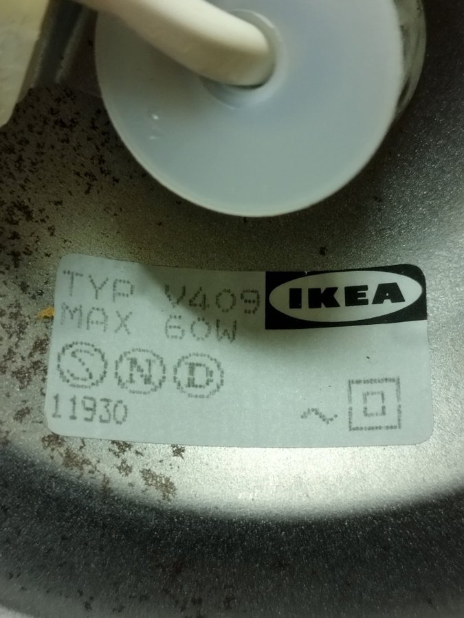 Äldre retro Ikea vägglamporV409