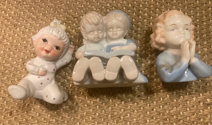 Vintage porslin figurer