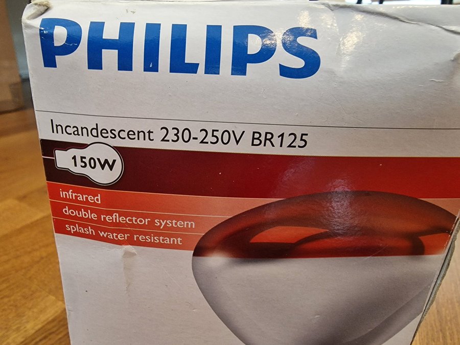 Infraröd lampa Philips