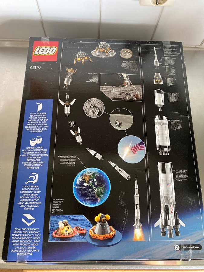 LEGO 92176 NASA Apollo Saturn V *NYTT* - LEGO® Ideas +++++