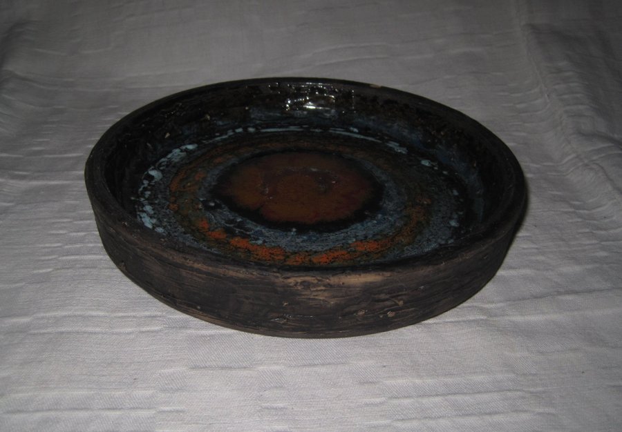 FAT från Tilgmans keramik prydnadsfat keramikfat ** retro antikt 1960 1970 tal