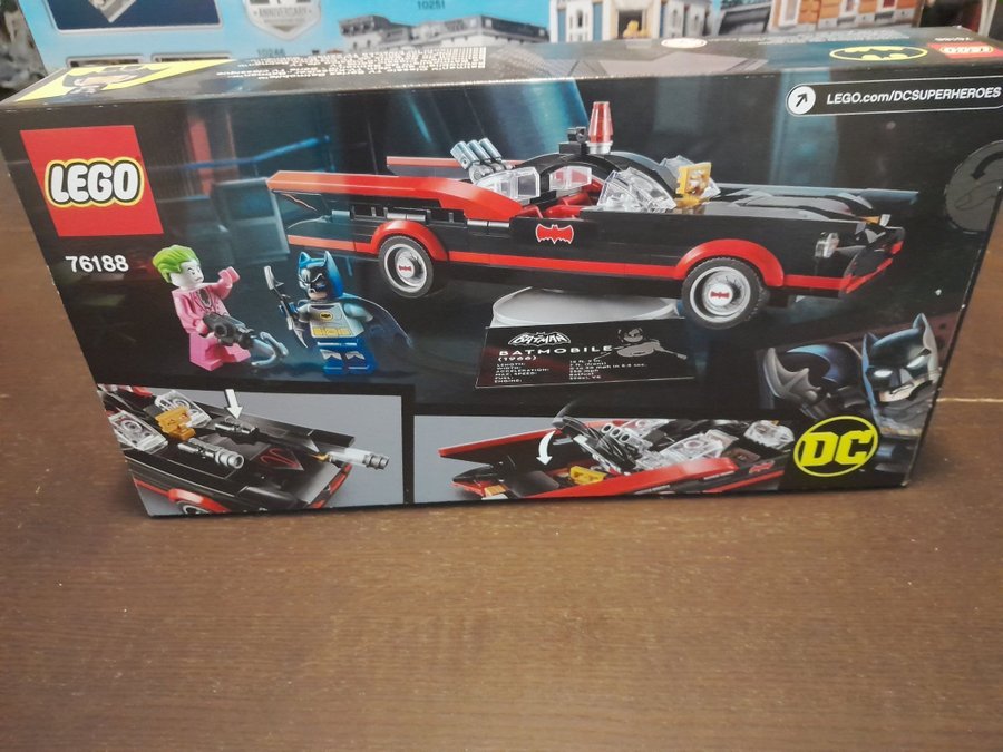 Lego batman 76188 classic batmobile joker ny oöppnad