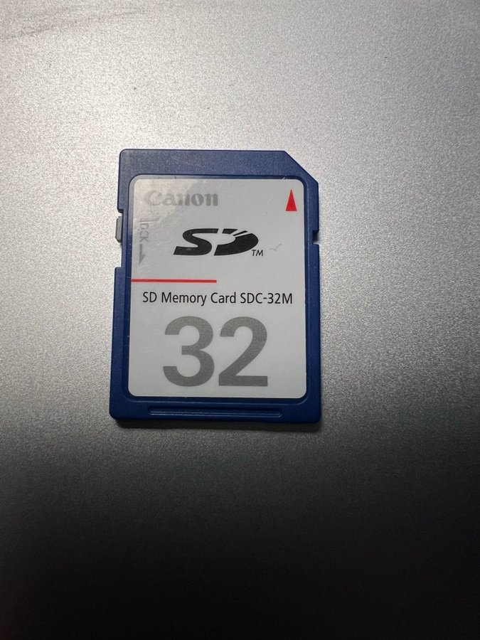 Canon SD Memory Card 32MB