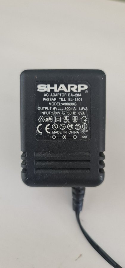 SHARP EL-1801E Miniräknare