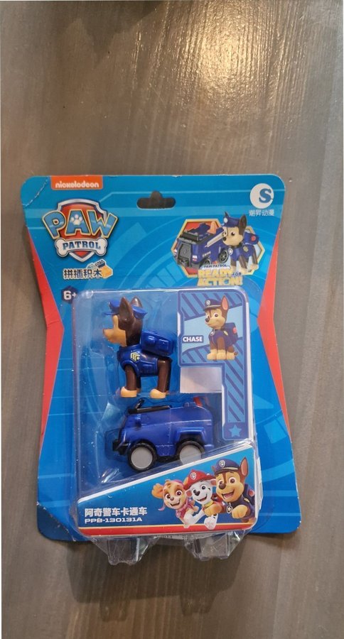 Paw Patrol chase figur bilar fordon