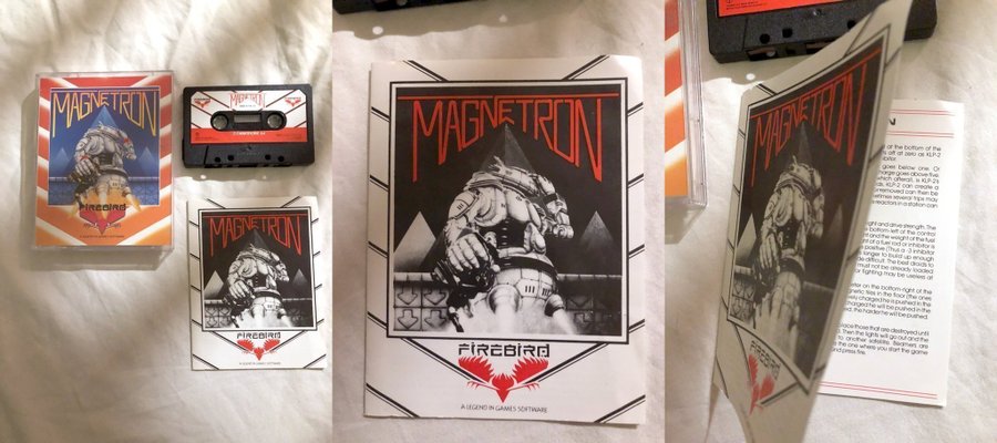 Magnetron (Commodore 64/C64 Spel Kassett TopSkick)