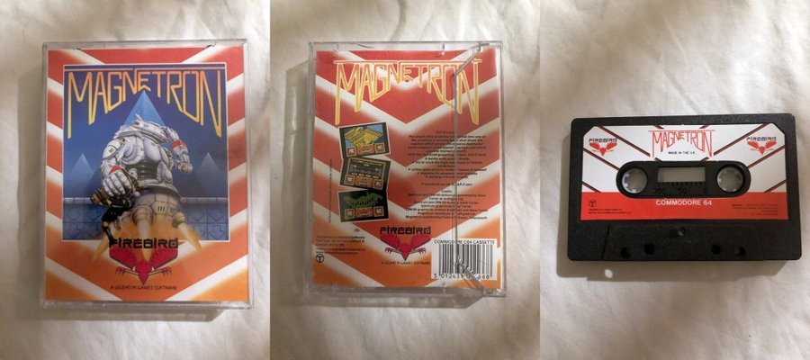 Magnetron (Commodore 64/C64 Spel Kassett TopSkick)