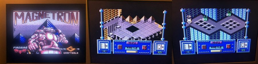 Magnetron (Commodore 64/C64 Spel Kassett TopSkick)
