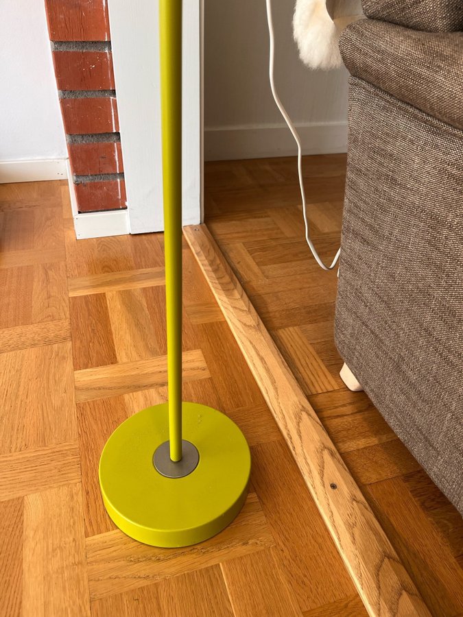 IKEA vintage lampa RÖNNINGE design Marianne Knut Högberg limegrön med glödlampa