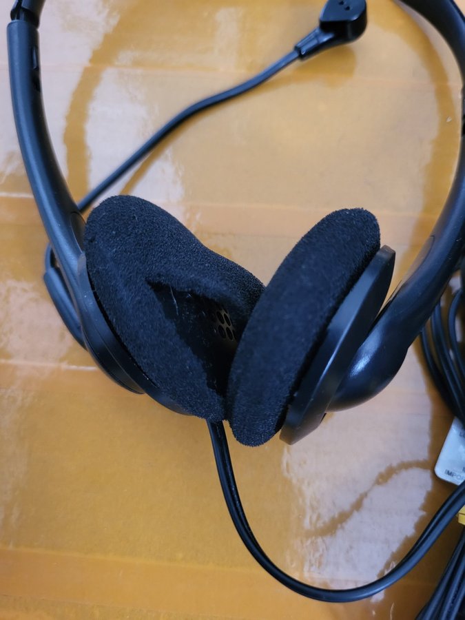 Headset Exibel hörlurar och mikrofon 2st