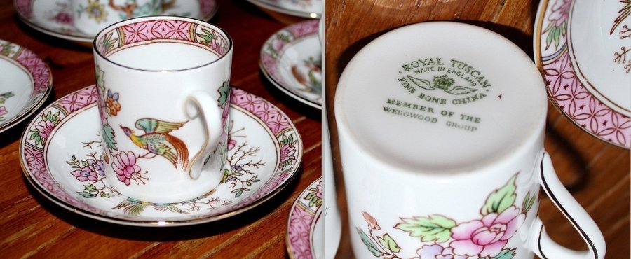 Wedgwood- Royal Tuscan - benporslin