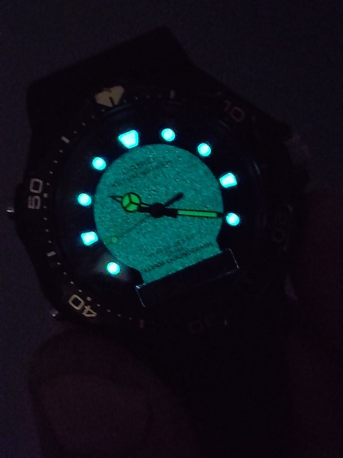 First casio digi ana vintage diver illumination made in japan 1987