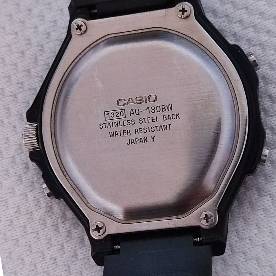 First casio digi ana vintage diver illumination made in japan 1987