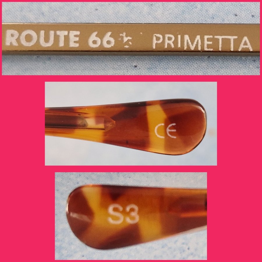 Primetta Route 66 Italy pilotmodell solglasögon