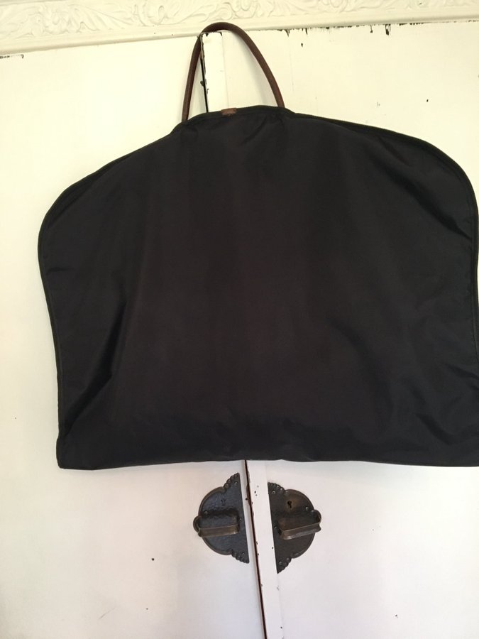 Mulberry svart kostymväska suit garment carrier scotch grain läder