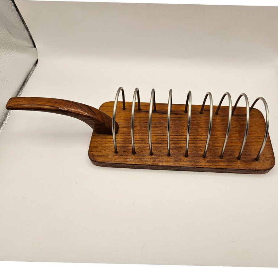 Toastrack Toast Rack Teak Götene Vintage retro 1950 1960 tal midcentury