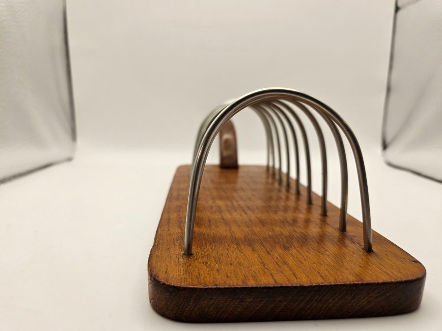 Toastrack Toast Rack Teak Götene Vintage retro 1950 1960 tal midcentury