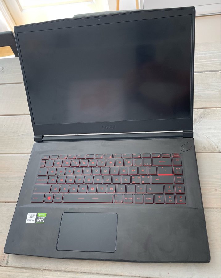 Gaming laptop MSI