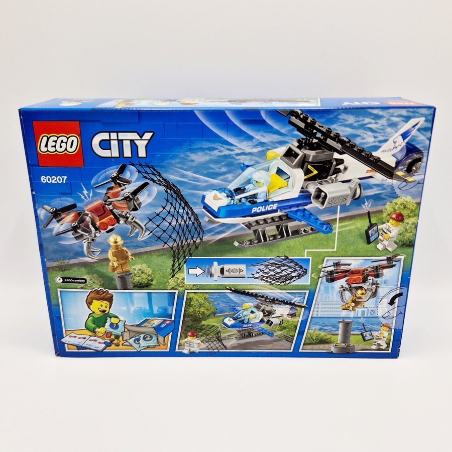 LEGO 60207 - City - Sky Police Drone Chase - Oöppnad