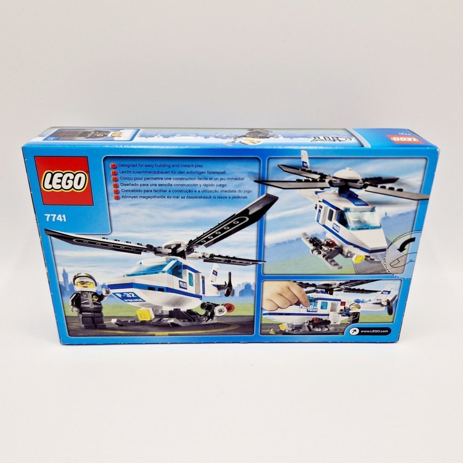 LEGO 7741 - City - Police Helicopter - Oöppnad